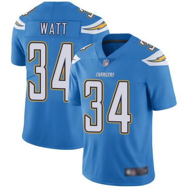 Los Angeles Chargers NFL Football Derek Watt Electric Blue Jersey Youth Limited  #34 Alternate Vapor Untouchable